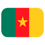 🇨🇲 Emoji Flagge: Kamerun JoyPixels 1.0.