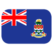 🇰🇾 Emoji Bandera: Islas Caimán en JoyPixels 1.0.