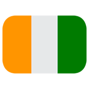 🇨🇮 Emoji Bandera: Côte D’Ivoire en JoyPixels 1.0.