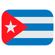 Emoji 🇨🇺 Bandiera: Cuba su JoyPixels 1.0.