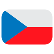 🇨🇿 Emoji Bandera: Chequia en JoyPixels 1.0.