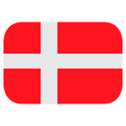 🇩🇰 Emoji Bandera: Dinamarca en JoyPixels 1.0.