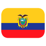 Emoji 🇪🇨 Bandiera: Ecuador su JoyPixels 1.0.