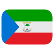 🇬🇶 Emoji Bandeira: Guiné Equatorial na JoyPixels 1.0.