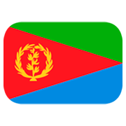🇪🇷 Emoji Bandera: Eritrea en JoyPixels 1.0.
