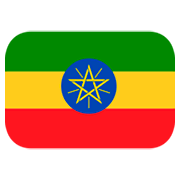 🇪🇹 Emoji Flagge: Äthiopien JoyPixels 1.0.