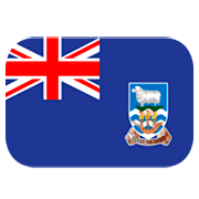 Emoji 🇫🇰 Bandiera: Isole Falkland su JoyPixels 1.0.