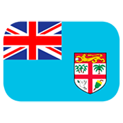 🇫🇯 Emoji Bandera: Fiyi en JoyPixels 1.0.