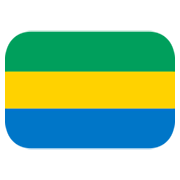 Emoji 🇬🇦 Bandiera: Gabon su JoyPixels 1.0.