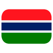 🇬🇲 Emoji Bandera: Gambia en JoyPixels 1.0.