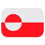 🇬🇱 Emoji Bandera: Groenlandia en JoyPixels 1.0.