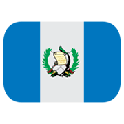 🇬🇹 Emoji Bandera: Guatemala en JoyPixels 1.0.