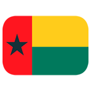 🇬🇼 Emoji Bandera: Guinea-Bisáu en JoyPixels 1.0.