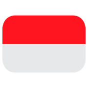 Emoji 🇮🇩 Bandiera: Indonesia su JoyPixels 1.0.