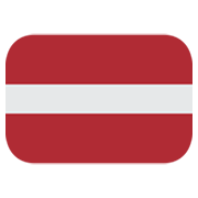 🇱🇻 Emoji Bandeira: Letônia na JoyPixels 1.0.