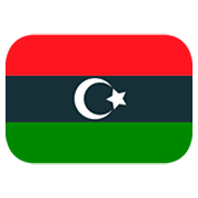 🇱🇾 Emoji Bandera: Libia en JoyPixels 1.0.