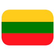 🇱🇹 Emoji Bandeira: Lituânia na JoyPixels 1.0.
