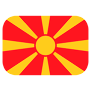 Emoji 🇲🇰 Bandiera: Macedonia Del Nord su JoyPixels 1.0.