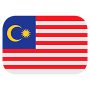 🇲🇾 Emoji Bandera: Malasia en JoyPixels 1.0.