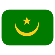 🇲🇷 Emoji Bandeira: Mauritânia na JoyPixels 1.0.