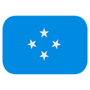 Emoji 🇫🇲 Bandiera: Micronesia su JoyPixels 1.0.