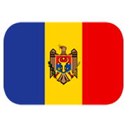 🇲🇩 Emoji Bandera: Moldavia en JoyPixels 1.0.