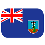 🇲🇸 Emoji Bandera: Montserrat en JoyPixels 1.0.
