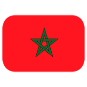 Emoji 🇲🇦 Bandiera: Marocco su JoyPixels 1.0.
