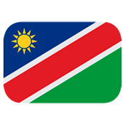 🇳🇦 Emoji Flagge: Namibia JoyPixels 1.0.
