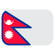 🇳🇵 Emoji Bandera: Nepal en JoyPixels 1.0.