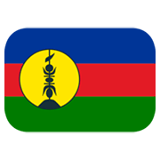 Emoji 🇳🇨 Bandiera: Nuova Caledonia su JoyPixels 1.0.