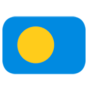 Emoji 🇵🇼 Bandiera: Palau su JoyPixels 1.0.