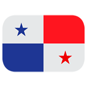 Emoji 🇵🇦 Bandiera: Panamá su JoyPixels 1.0.