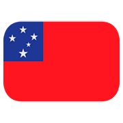 🇼🇸 Emoji Bandera: Samoa en JoyPixels 1.0.