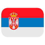🇷🇸 Emoji Bandera: Serbia en JoyPixels 1.0.