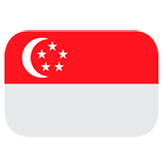 🇸🇬 Emoji Flagge: Singapur JoyPixels 1.0.