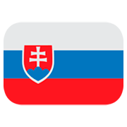 Emoji 🇸🇰 Bandiera: Slovacchia su JoyPixels 1.0.