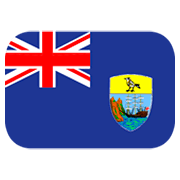 🇸🇭 Emoji Bandera: Santa Elena en JoyPixels 1.0.