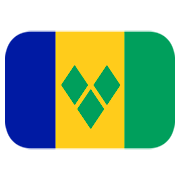 🇻🇨 Emoji Bandera: San Vicente Y Las Granadinas en JoyPixels 1.0.