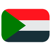 🇸🇩 Emoji Bandeira: Sudão na JoyPixels 1.0.