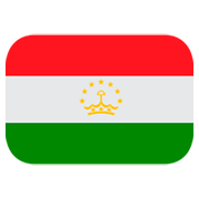 🇹🇯 Emoji Bandera: Tayikistán en JoyPixels 1.0.