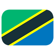 🇹🇿 Emoji Bandera: Tanzania en JoyPixels 1.0.