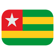 🇹🇬 Emoji Bandeira: Togo na JoyPixels 1.0.