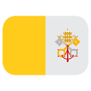 🇻🇦 Emoji Flagge: Vatikanstadt JoyPixels 1.0.