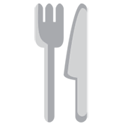 Émoji 🍴 Couteau Et Fourchette sur JoyPixels 1.0.