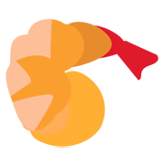 🍤 Emoji frittierte Garnele JoyPixels 1.0.