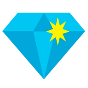 Emoji 💎 Gemma su JoyPixels 1.0.