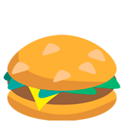 Émoji 🍔 Hamburger sur JoyPixels 1.0.