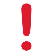 Emoji ❗ Punto Esclamativo Rosso su JoyPixels 1.0.