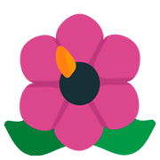 🌺 Emoji Flor De Hibisco en JoyPixels 1.0.